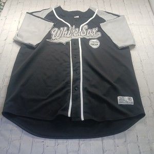 True Fan Genuine Chicago White Sox MLB Stitched Jersey Black Mens Size XXL